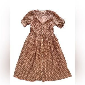 NWOT Medium pink chicken Farrah dress